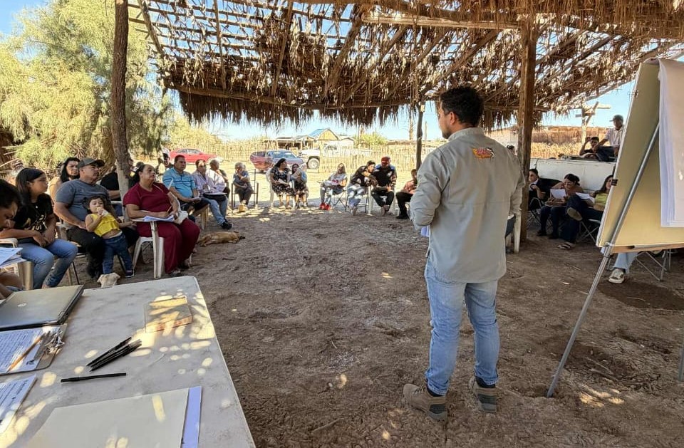 Para cumplir con los lineamientos del programa “Bienpesca”, y ofrecer orientación sobre apoyos federales, personal de SEPESCA BC y CONAPESCA ofrecieron capacitación a integrantes de la comunidad Cucapá, ubicada en Mexicali.

Aquí la información 👇
bajacalifornia.gob.mx/Prensa/Noticia…