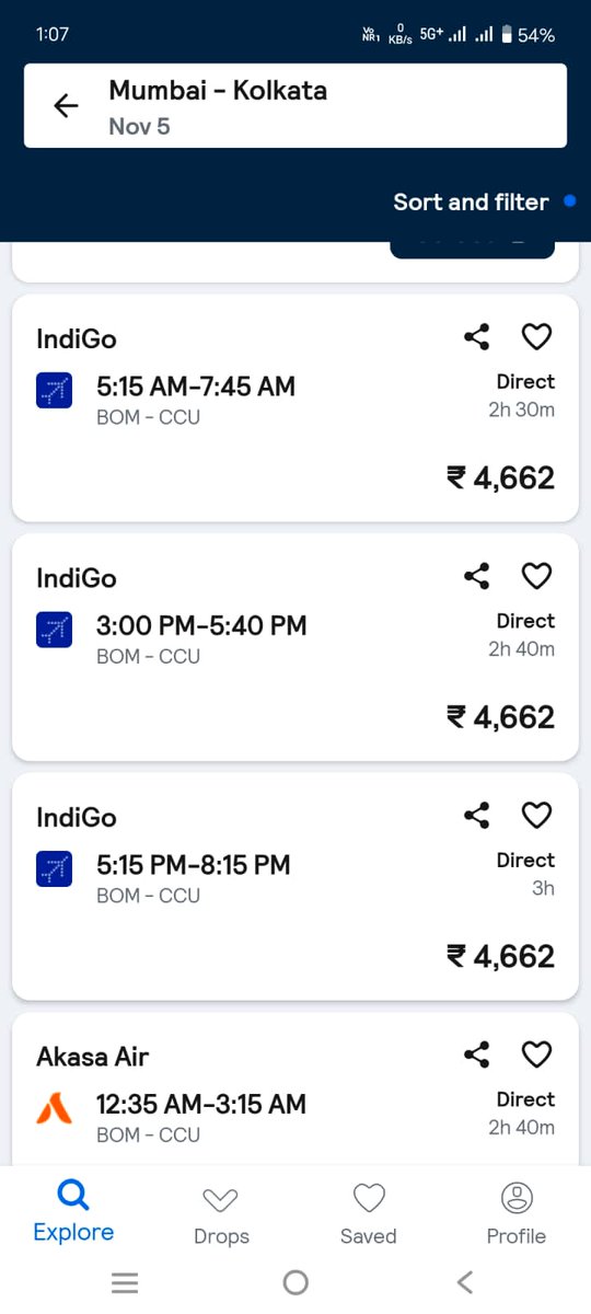Sonuu_40's tweet photo. Why people will travel by train when flight fares are less than train ?? Why i will suffer more than 30 hours by train when i can reach to kolkata by 2 hour 40 minutes by flight in Cheaper price .. plz think about this seriously.#IndianRailways #NarendraModi #AshwiniVaishnaw https://t.co/xGY4NqI2YE