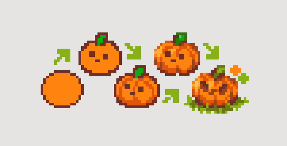 5 step pumpkin 🎃
