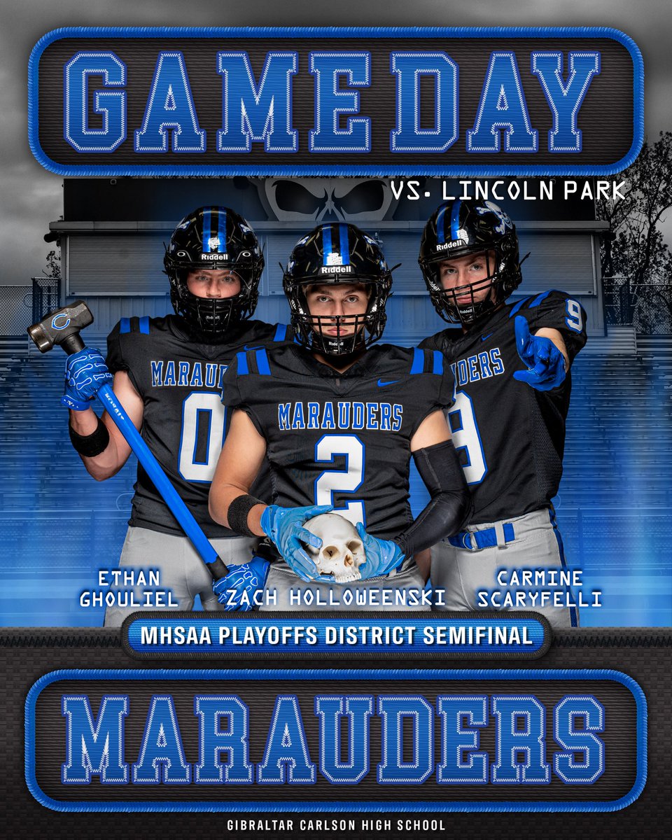 Marauder County - Happy Halloween Playoff Game Day!