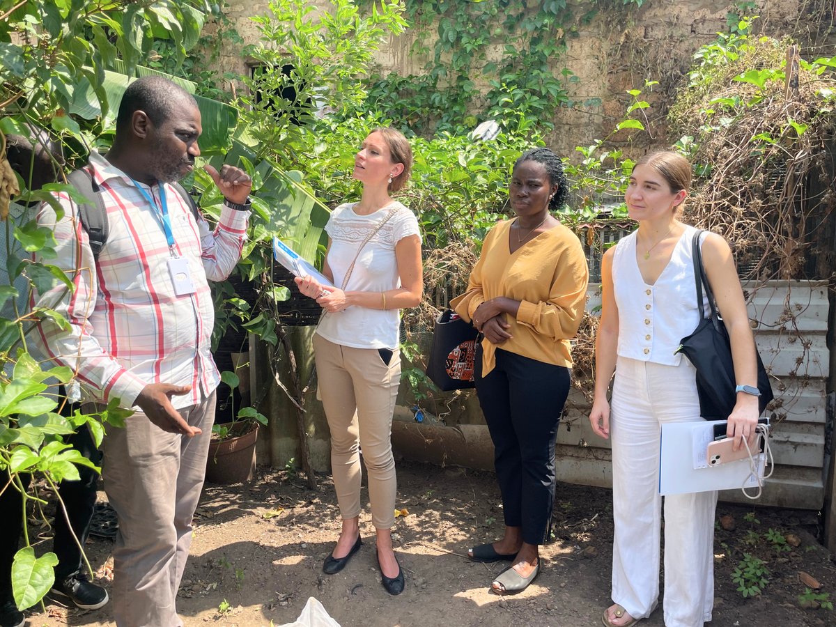 Yesterday, <a href="/WFP/">World Food Programme</a> &amp; students welcomed a delegation from the <a href="/WorldBank/">World Bank</a> at the Mariposa inclusive school.

The visit showcased how the school garden🌱 promotes healthy #schoolmeals 📚🥣with local produce, teaches young people about farming and drives #InclusiveEducation.