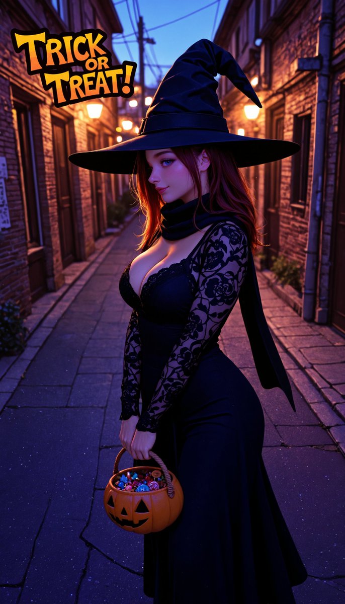 I hope you all get the candies and sweets that you want this evening!