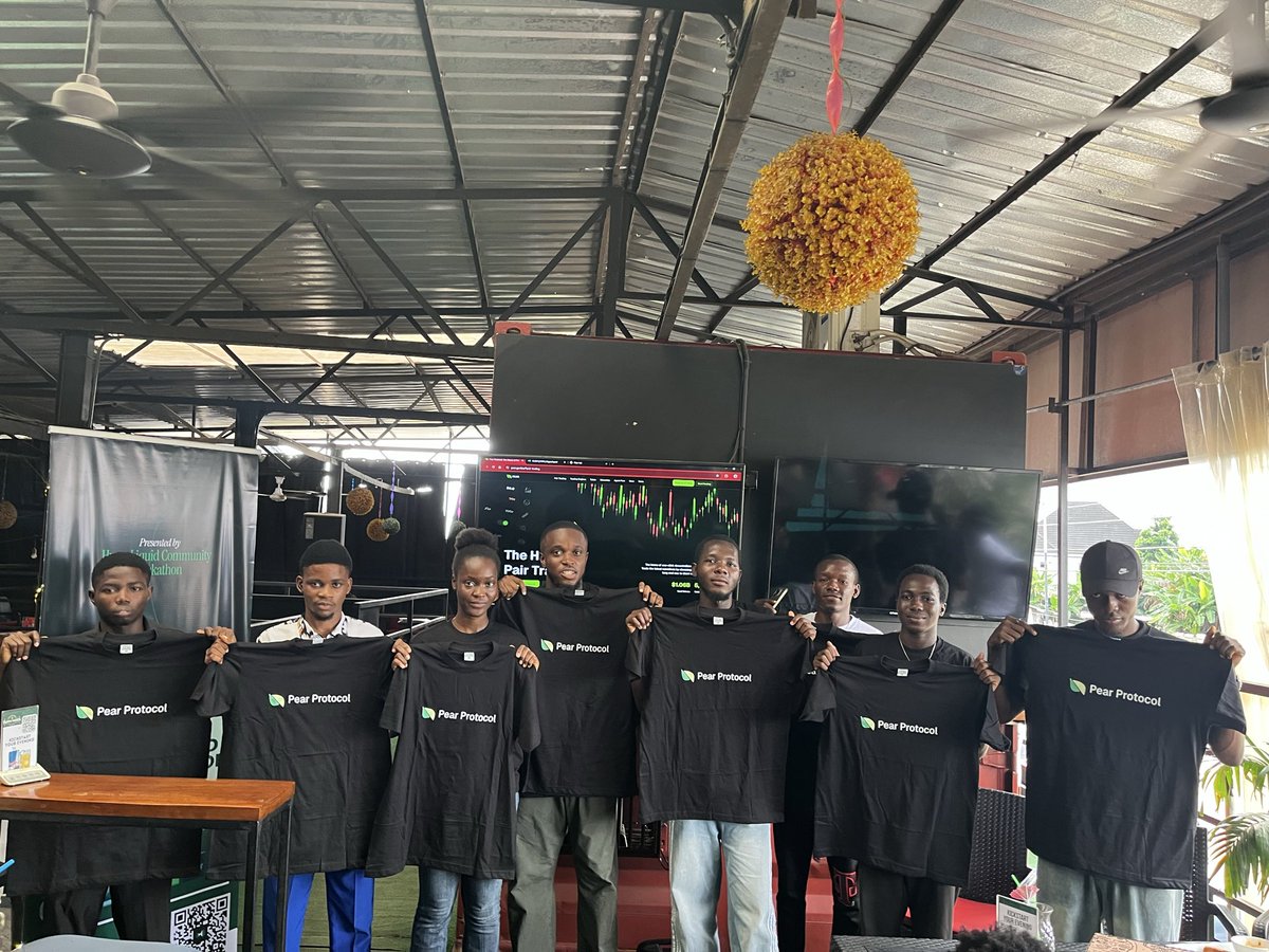 unclewunderr's tweet image. Hyperliquid Ng Port Harcourt meet up was all about one on one interactions, learning ,vibes, community and smiles.

Special thanks to @hl_hackathon @pear_protocol @AlliedToasters for making this possible.

Privileged to lead this bunch!