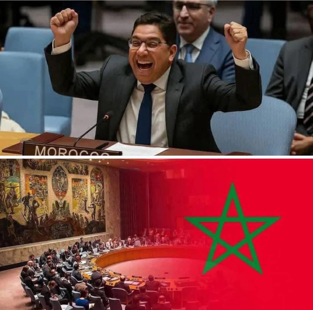 مجلس الأمن يعتمد قرارا يدعم الحكم الذاتي في إطار السيادة المغربية
#الصحراء_المغربية
#المغرب