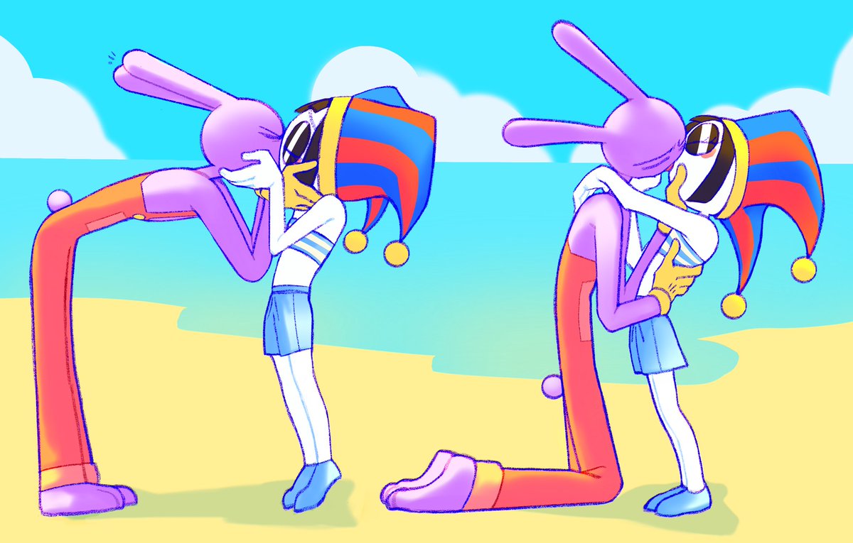 ep7 spoilers if you squint so hard your eyes close #tadc #theamazingdigitalcircus #funnybunny #jaxxpomni