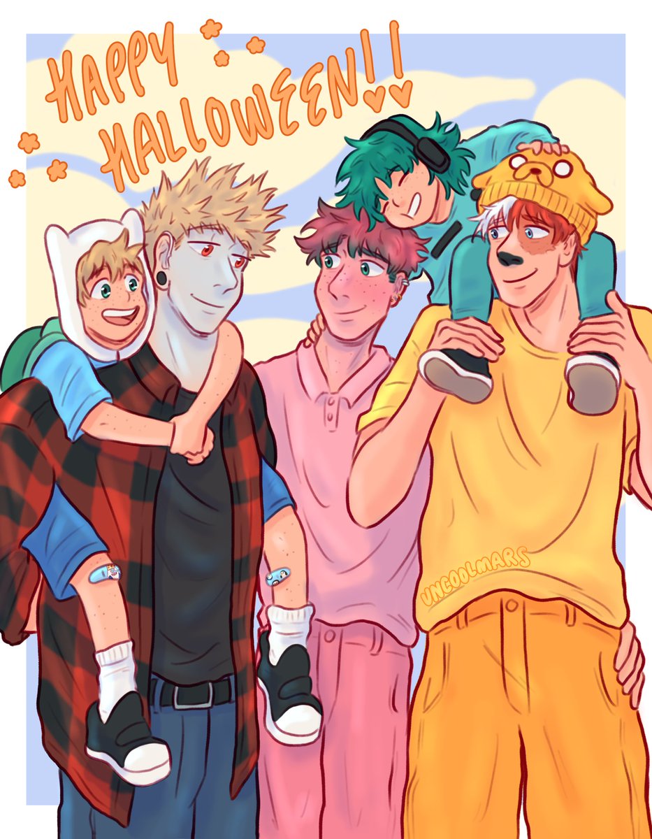 uncoolmars's tweet image. happy halloween!! 🎃👻

#bkdk #dkbk #tdbkdk ??👀