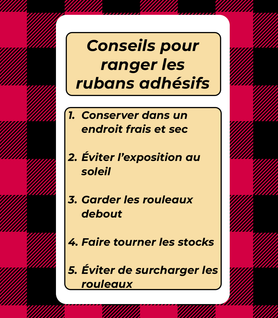 ClassyMoose_TM's tweet image. Pro tip from the experts Proper tape storage = consistent performance. 
- 
Conseil de pro Un rangement adéquat du ruban adhésif garantit des performances optimales.  

classymoose.com 

#ProTips #WorkshopReady #TapeCare #ToolOrganization