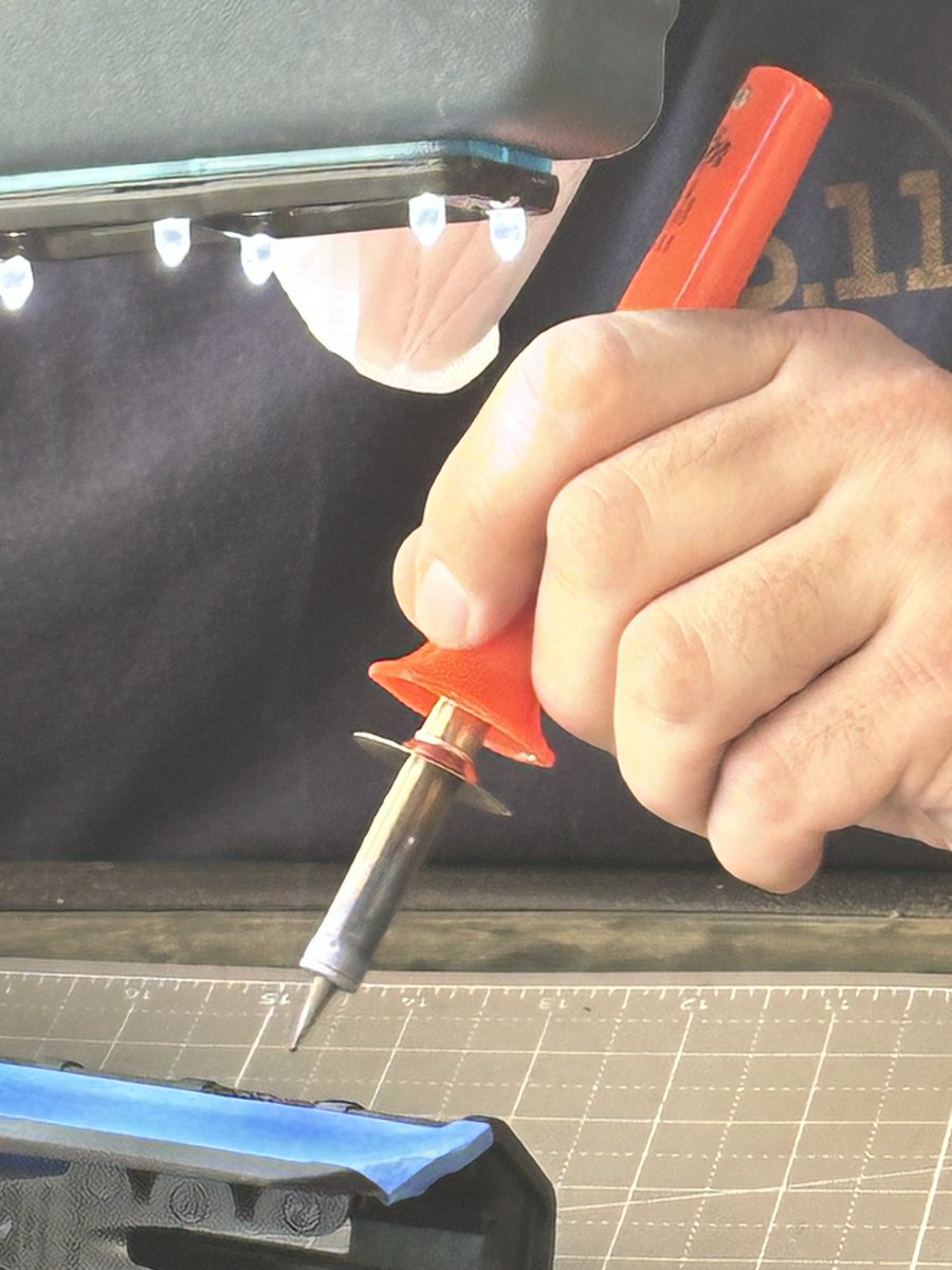 Do you have a gun that you want stippled but haven't done it because you're hesitant to send your blaster out? What if my article teaches you how to stipple for the investment of a $20 tool on Amazon? cloverspear.wpcomstaging.com/2025/10/31/how… Step-by-step photos, plus pics of sample guns,
