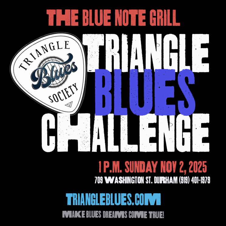 We have an exciting lineup of competitors for the 2025 Triangle Blues Challenge! Bands: Caitlin Krisko and the Broadcast, Big Jim Kohler and BluzHammer. Solo/duos: Melissa McKinney, T.C. Mirc, Charlley Ward, John Shearer and Blue Plate Special! More: bit.ly/4ooQHc6