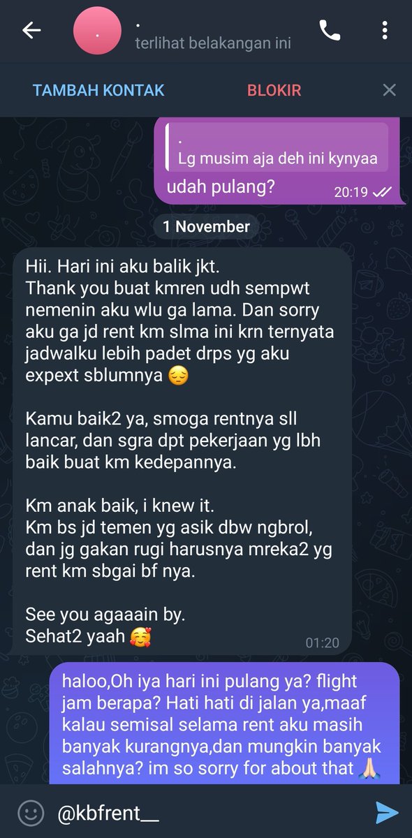 Kbfrent__'s tweet photo. More Testi rent bf di @Kbfrent__ 
See u again miss L sukses terus buat karirnya ya✨
yap after this rent di Kbfrent have a rules ya guys mohon maaf sebelumnya 🙏🏻demi kenyamanan bersama ya☺️ https://t.co/hBXTmBQWwm