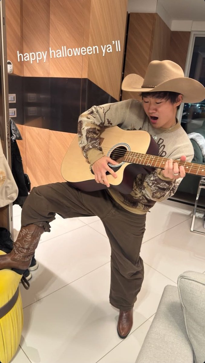 he made sure we could see those boots like ok