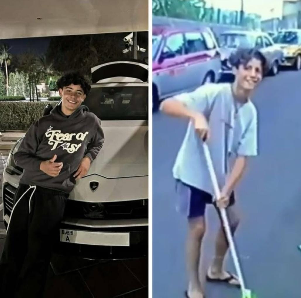 Cristiano Ronaldo Jr com 15 anos / CR7 com 15 anos