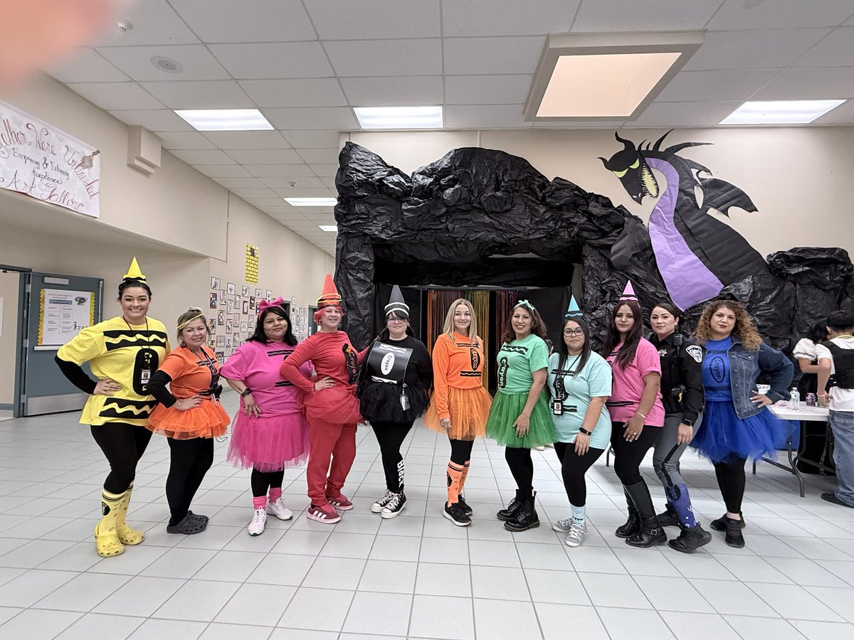 Full of color! Just like us! Thank you team for engaging with us. Best team ever! #SEISD #BorregoElementary