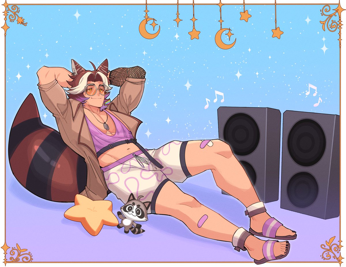 Happy Halloween everybody! All those scary movies can stress you out after a while ... Come kick back with me and enjoy some tunes while we stargaze ~

🎨 - <a href="/fujimachine/">Fujimachine 🍓✨ DISCOUNTED COMMS (1 SLOT OPEN)</a>