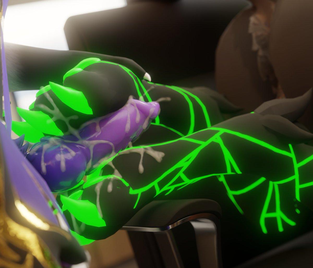 Kinktober '25 - Day 31! Footjob! 
Rendered for <a href="/ThatRoyalDragon/">Talon ✨🔞</a>~!