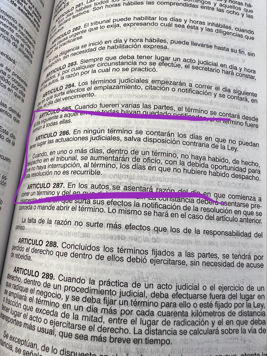 mardpadilla's tweet photo. Salvo la materia penal; los plazos y términos por regla general se cuentan en días ¿no? ¿Las reglas cambiaron?

A algunas coordinaciones del PJF les hace falta estudiar derecho procesal

Pronto habrá oferta de capacitación de mi parte 👏💜

#SerProcesalista 

#Viernes 🤓

CFPC⚖️
CNPCyF⚖️