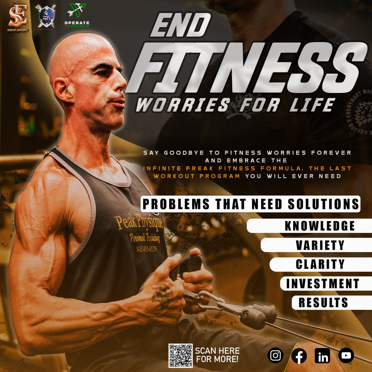 SteveEckert_OTD's tweet photo. Every rep. Every set. Every drop of sweat.
Built for the man who refuses to quit.
https://t.co/PJo1LVj6qC
No Excuses.
#FreakMode40 #TrainLikeAFreak #AlphaTraining #SavageDiscipline #NoBSFitness #UnbreakableMan #WarriorMindset https://t.co/25hPdPXJwJ