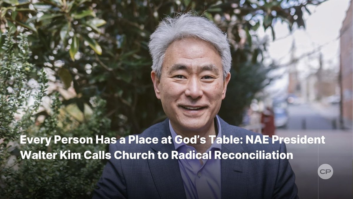 ChristianPost's tweet image. Walter Kim calls the global Church to real reconciliation, dismantling walls of division and living out the peacemaking power of Christ.  
#WalterKim #Reconciliation #ChurchUnity #PeaceInChrist #WEAAssembly #GospelForAll
🔗 dlvr.it/TP0S0J