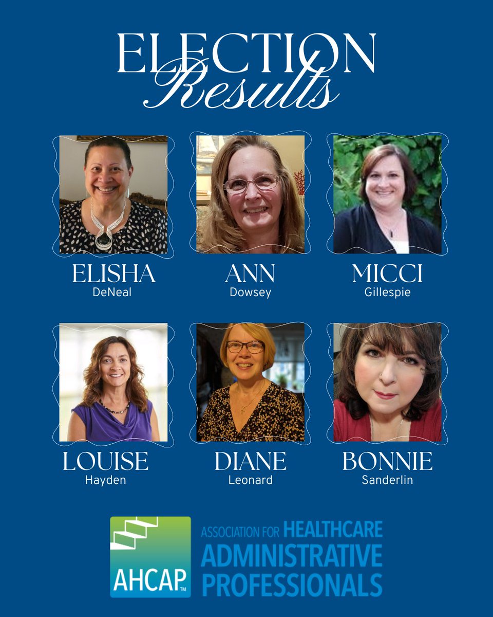 ahcap_org's tweet image. We are thrilled to recognize these leaders from across the country who continue to drive excellence in our community. Help us celebrate them! 🎉