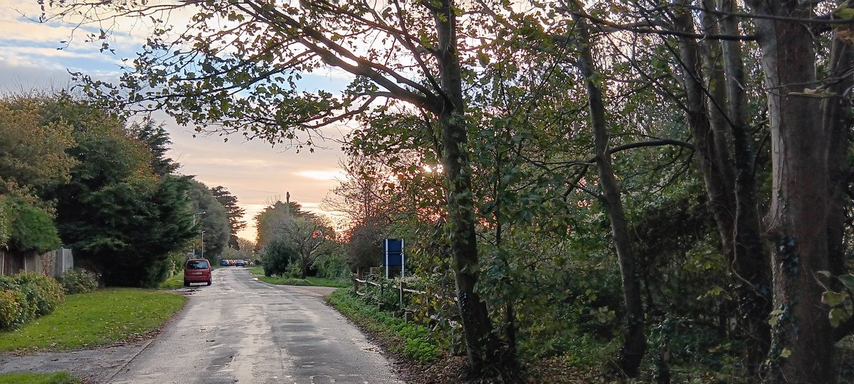 Lovely to be down at my Mum's in England. Down here for a week!