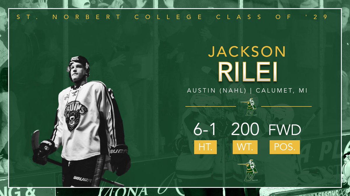WELCOME TO HOCKEY SERIES | #23 | JACKSON RILEI | CALUMET, MI | <a href="/theaustinbruins/">Austin Bruins</a> (NAHL)