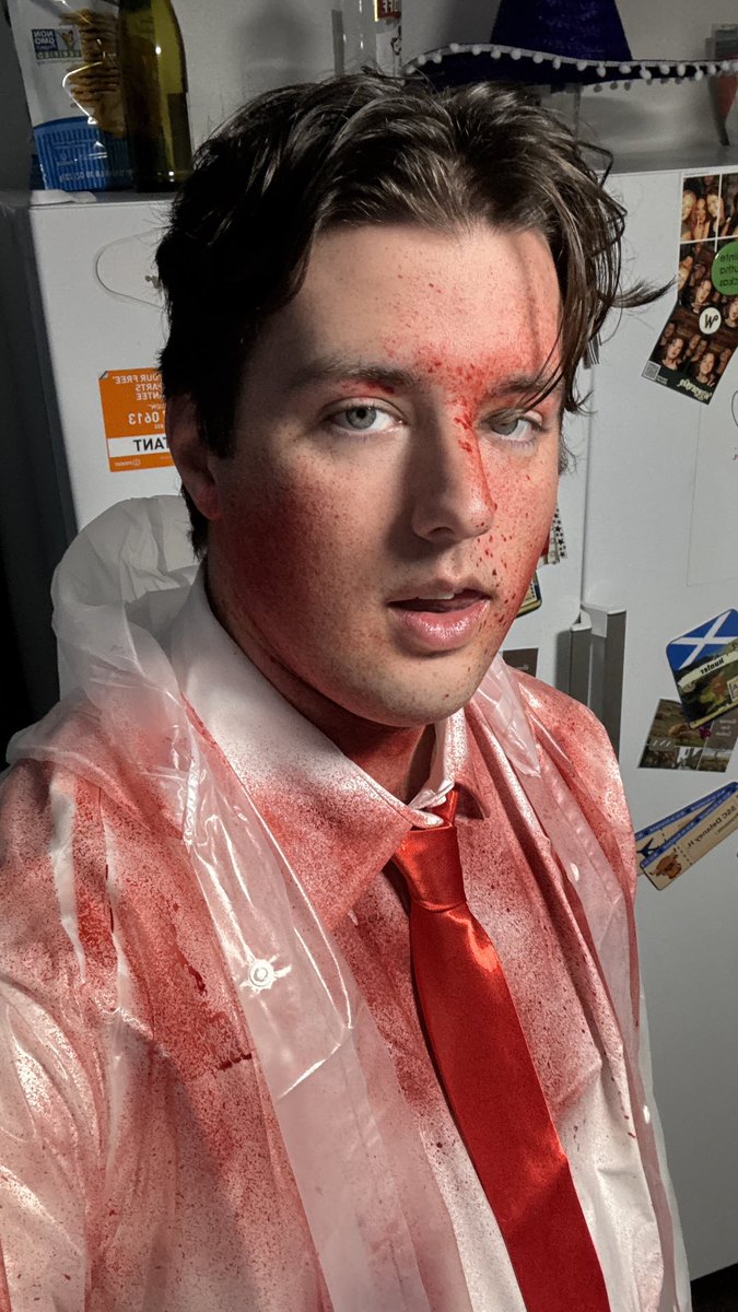 patrick bateman for halloween is now