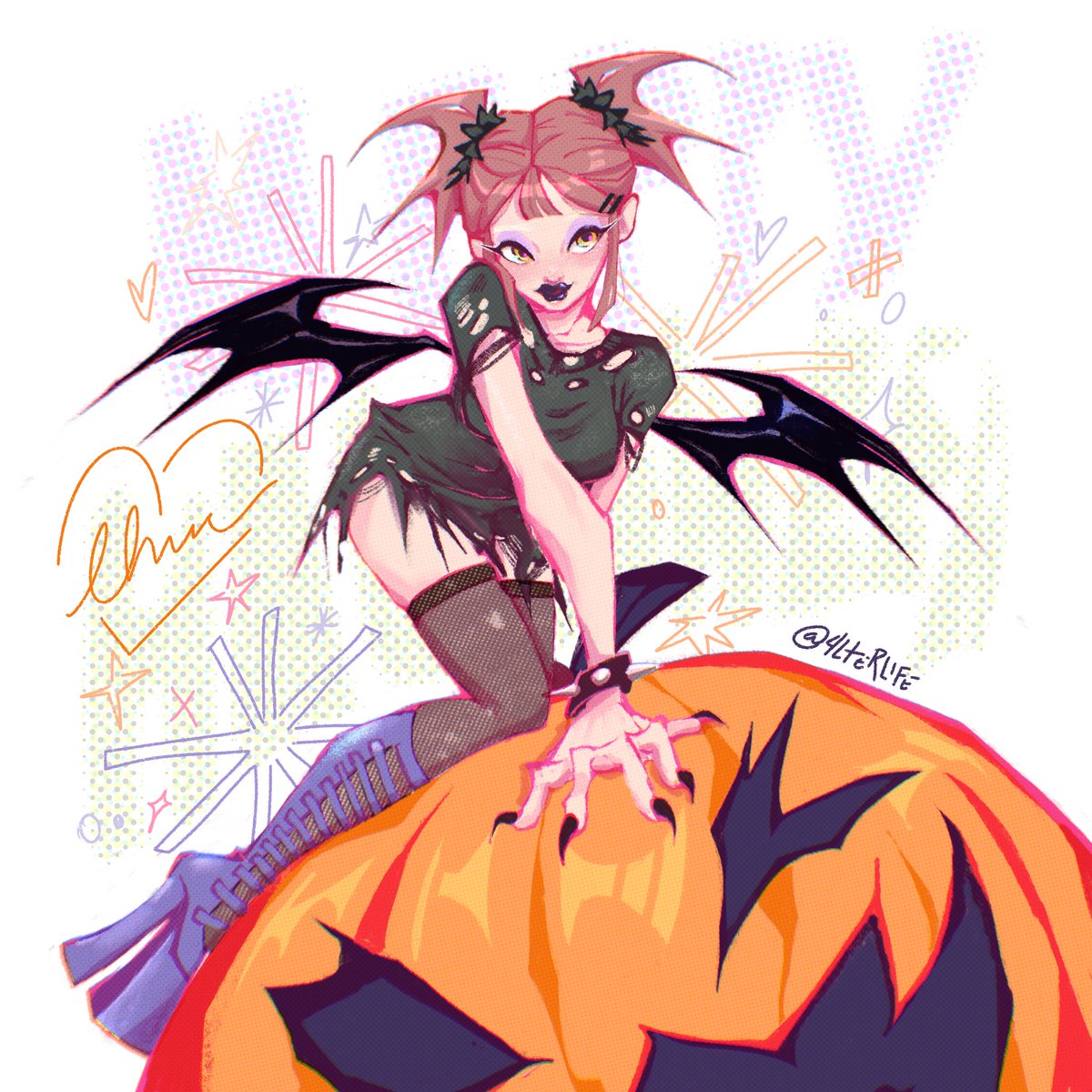 4lterlife's tweet photo. HAPPY HALLOWEEN 🎃  #Chiu #Chiuween https://t.co/DwUIzxhDrb