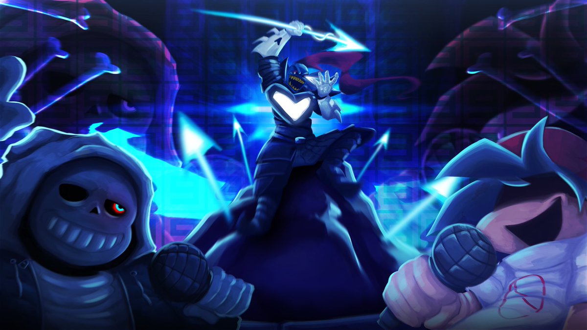 Cornered #fridaynightdustin #undertale