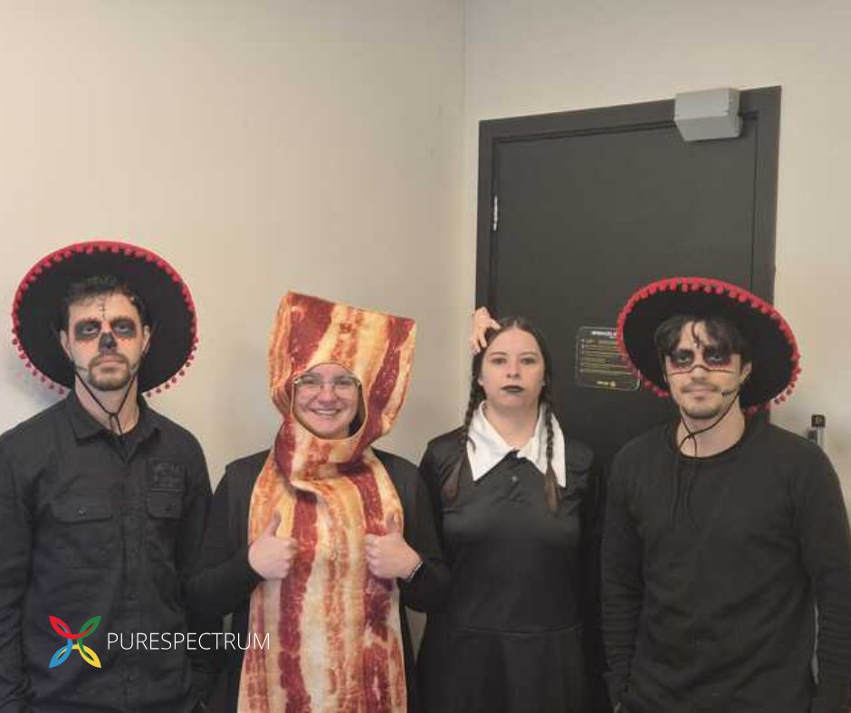 purespectrum_'s tweet image. From Westlake Village to Brazil - our teams around the world brought the spirit of Halloween to life! Happy Halloween from the PureSpectrum team! 👻 #PureSpectrum #Halloween2025