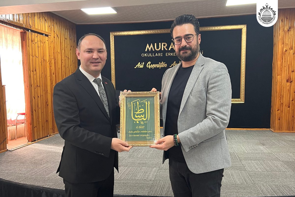 kudusunivakif's tweet photo. Bu anlamlı program vesilesiyle
okul idaresine, kıymetli öğretmenlerimize ve tüm öğrencilerimize misafirperverlikleri için teşekkür ederiz.

✨ “Kudüs davası gençliğin omuzlarında yükselecek.” https://t.co/9rAGY0Zcwt