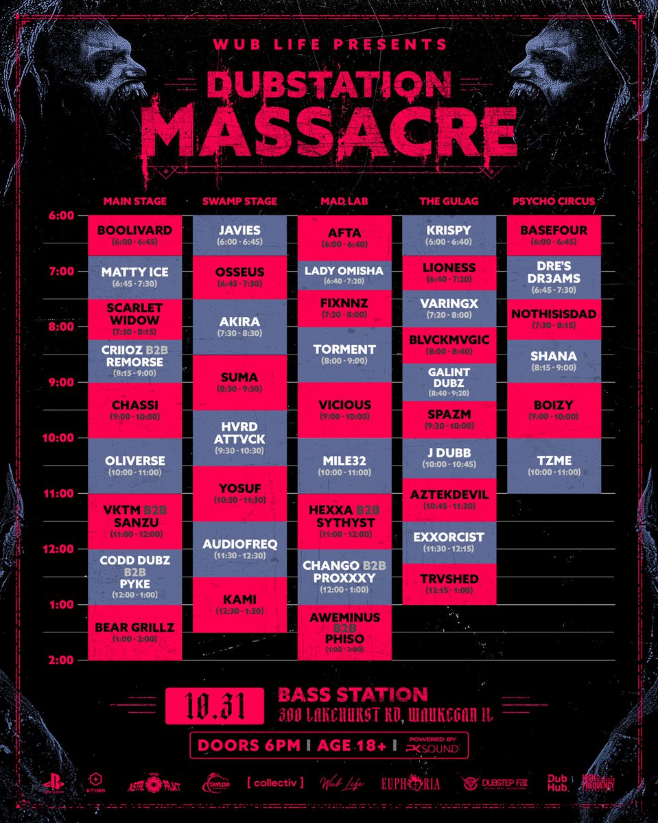 DubMassacre's tweet photo. 𝖉𝖆𝖞 𝖔𝖓𝖊 𝖎𝖘 𝖍𝖊𝖗𝖊... The gates of hell unlock at 6:00PM — and there’s no turning back 🩸 https://t.co/uI7M0DIvhD
