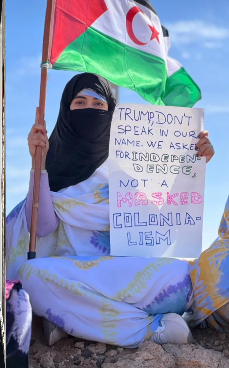 Señores del Consejo de Seguridad de la  <a href="/ONU_es/">Naciones Unidas</a>, que el pueblo saharaui NO quiere un plan de autonomía. El pueblo saharaui quiere poder decidir su futuro. 
Ni #Trump, Ni #Sánchez ni #MohamedVI