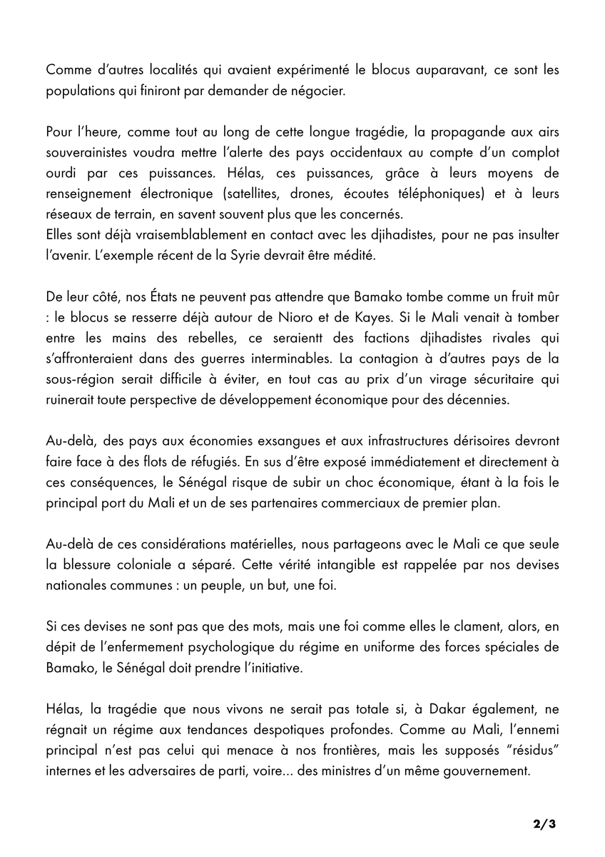 Thierno Alassane Sall tweet media