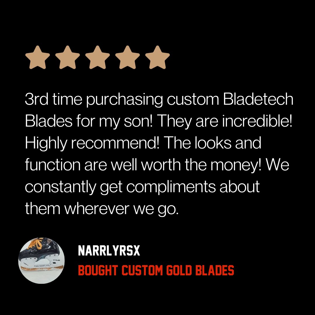 BLADETECHHOCKEY's tweet image. Try your @bladetechhockey Blades today! You won&apos;t want to go back!