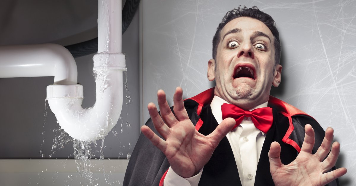 Leaks are like vampires. They drain your resources without you noticing! 🧛💧🦇 Learn how to find and fix them before they bite. bit.ly/3CbKOvP