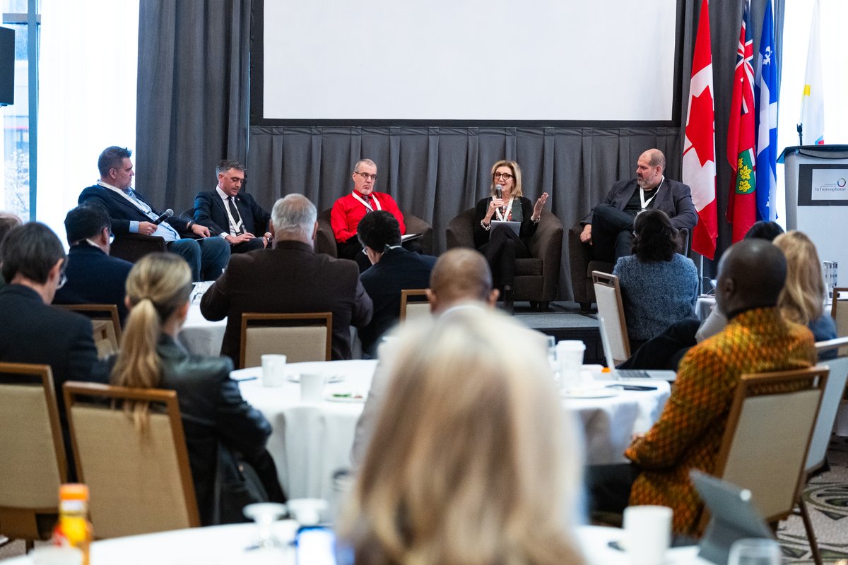 REPAM_OIF's tweet image. Actrices et acteurs francophones des milieux institutionnels, gouvernementaux et économiques des Amériques se sont réunis au 1er Forum économique de la Francophonie à Montréal, organisé par la REPAM.

💬 Échanges, panels et ateliers ont ponctué cette journée! 

#OIF #REPAM