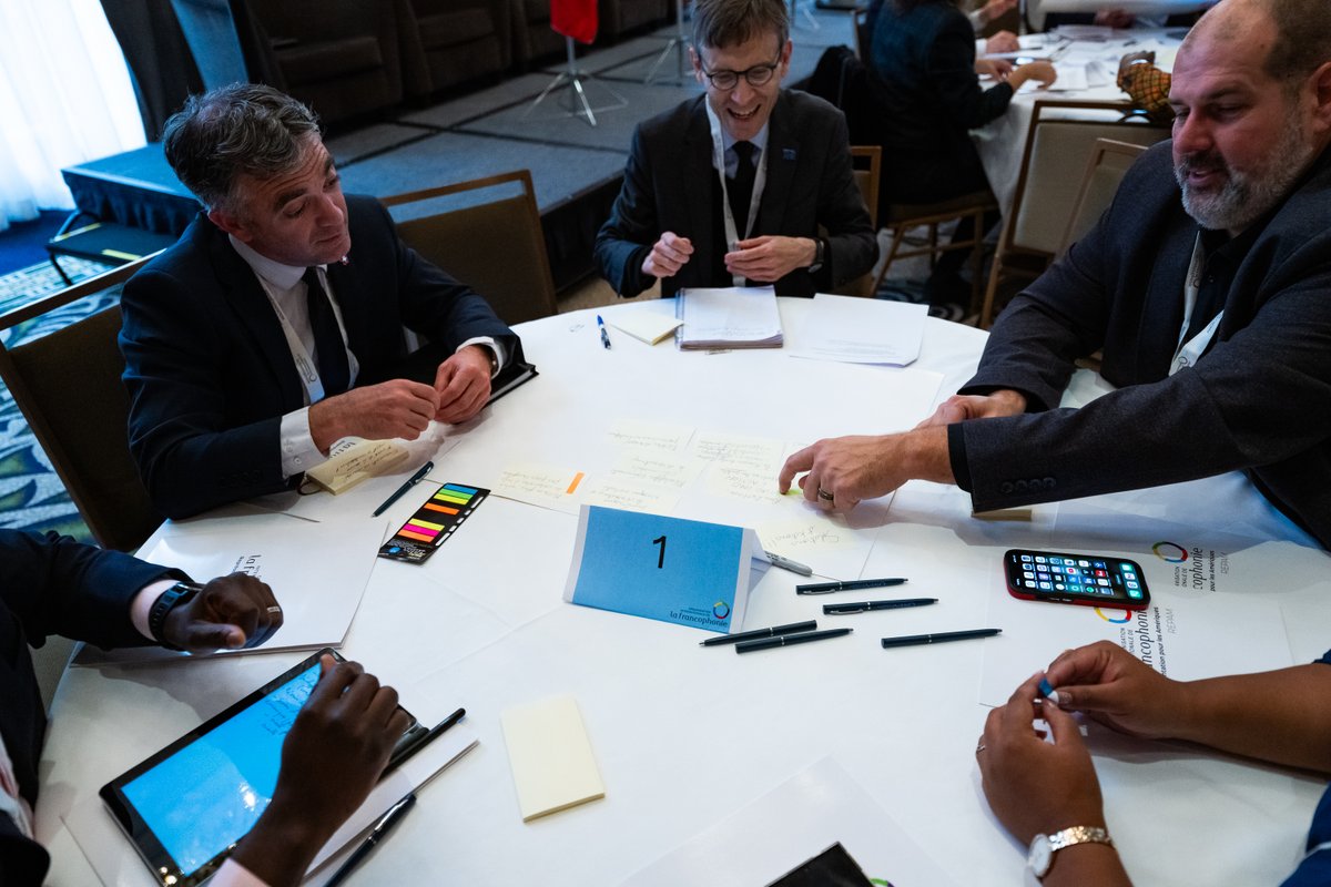 REPAM_OIF's tweet image. Actrices et acteurs francophones des milieux institutionnels, gouvernementaux et économiques des Amériques se sont réunis au 1er Forum économique de la Francophonie à Montréal, organisé par la REPAM.

💬 Échanges, panels et ateliers ont ponctué cette journée! 

#OIF #REPAM