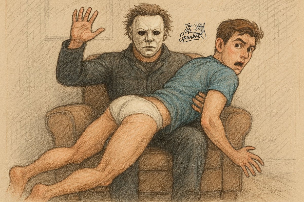 This Halloween, even the most twisted souls crave something sweet and what's sweeter than a nice big butt and an OTK spanking? 
Featuring: Ghostface (Scream) 🔪, Michael Myers (Halloween) 🎃, Garrett Clayton &amp; OG 🍑🍬
#spanking #gayspanking #Discipline 
#Halloween2025 #Scream7