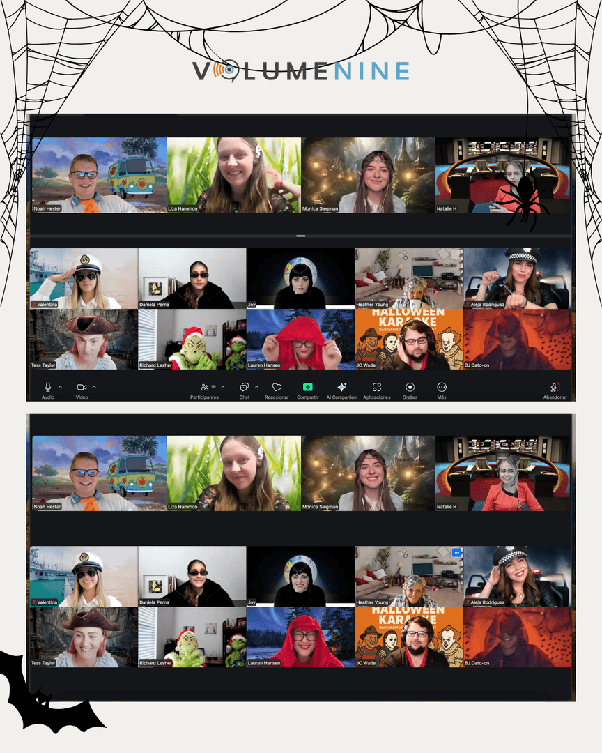 Agencies on Halloween: 10% costume planning, 90% client approvals. 👻

We still found time to celebrate and maybe go a little overboard with the wigs. Who had the best costume?

#VolumeNine #AgencyLife #Halloween #DigitalAgency #AgencyHumor