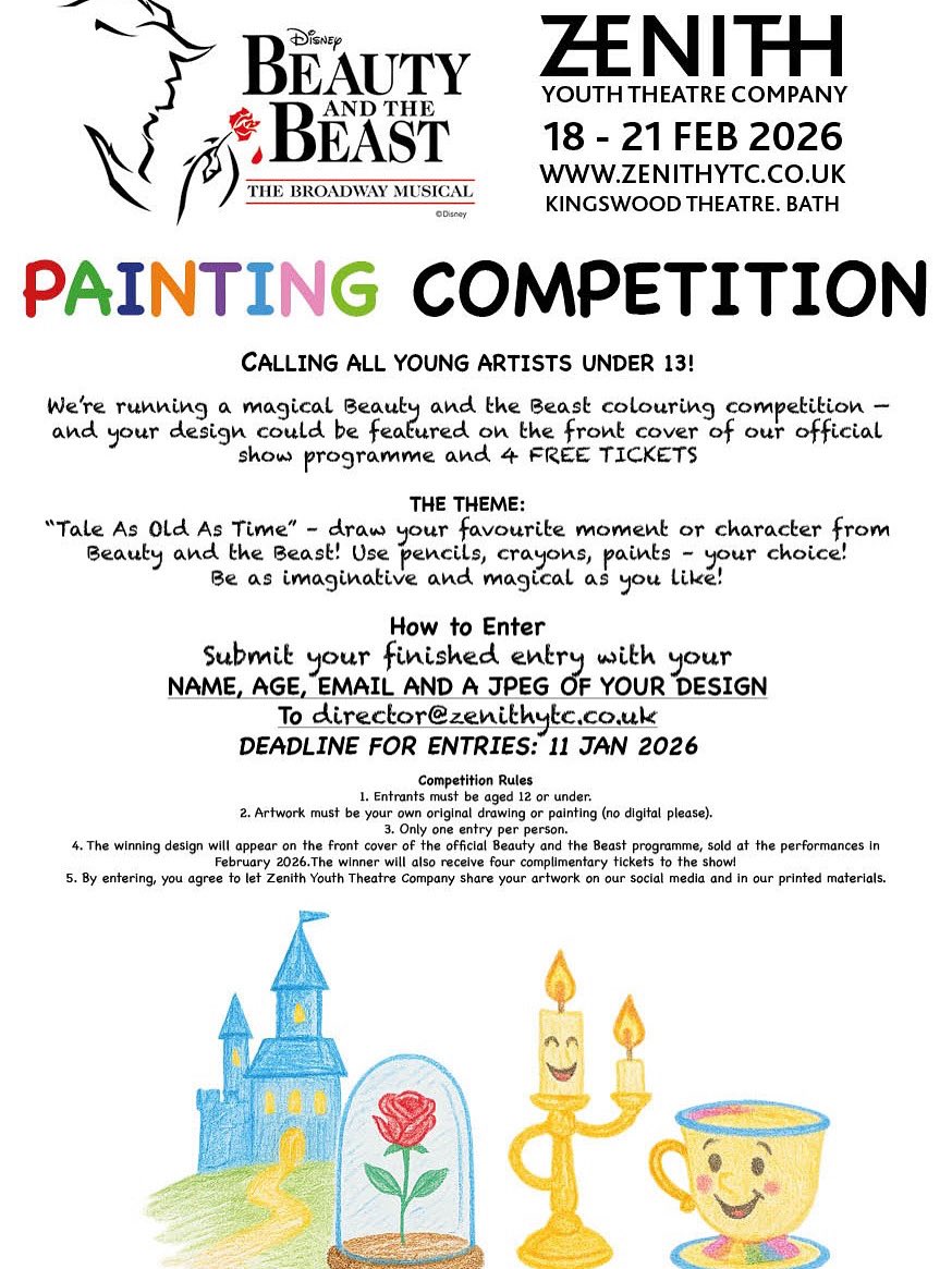 Jacquerbie's tweet image. Something for Bath’s budding artists!