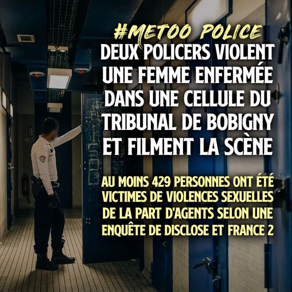 #METOO POLICE : À BOBIGNY, UN VIOL FILMÉ COMMIS PAR DEUX POLICIERS EN PLEIN TRIBUNAL

Hier, on apprenait que deux prédateurs sexuels avaient de nouveau fait une victime au tribunal de Bobigny, dans la nuit du 28 au 29 octobre.

Notre article à lire ici : contre-attaque.net/2025/10/31/met…