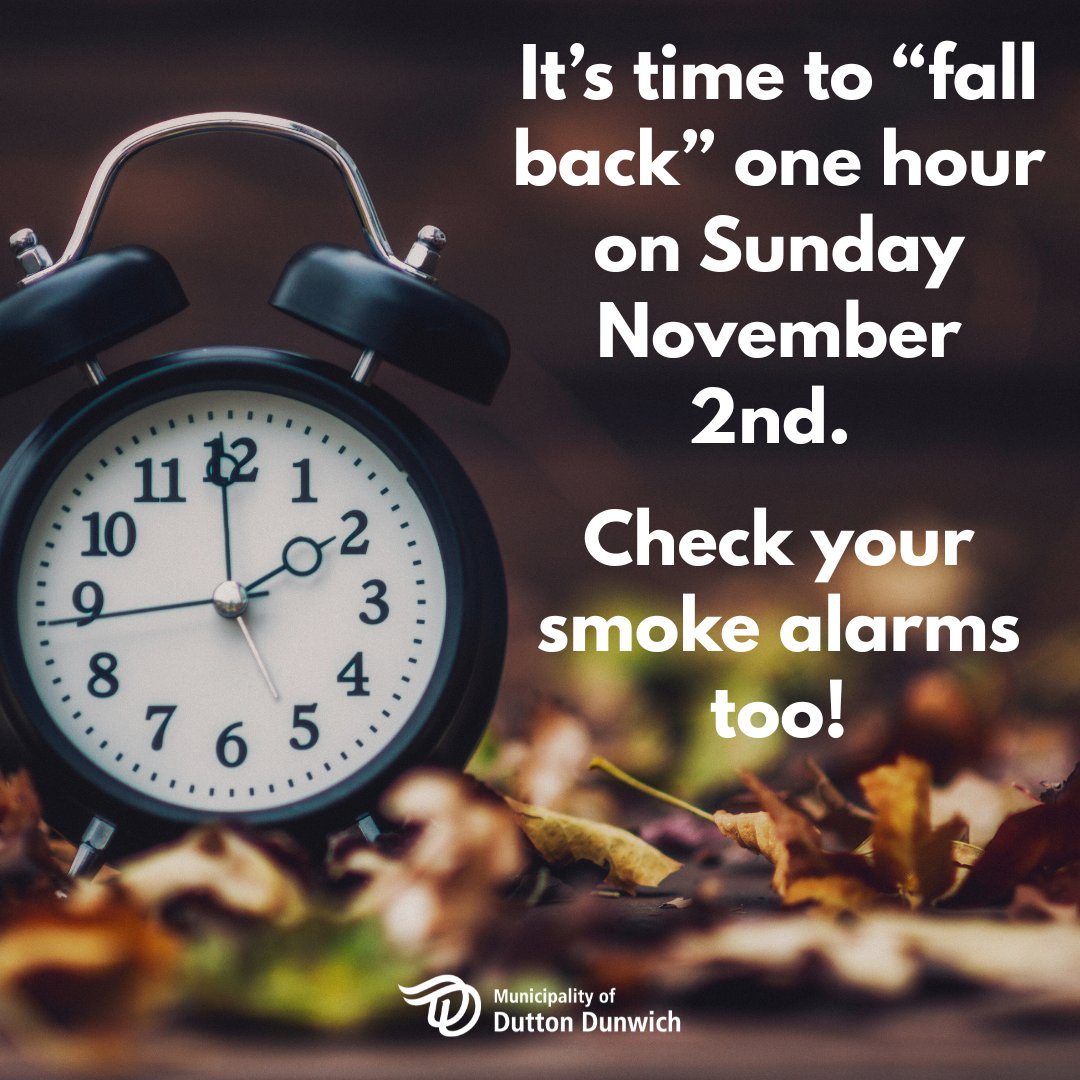 Clocks "fall back" this Sunday as Daylight Savings Time ends.