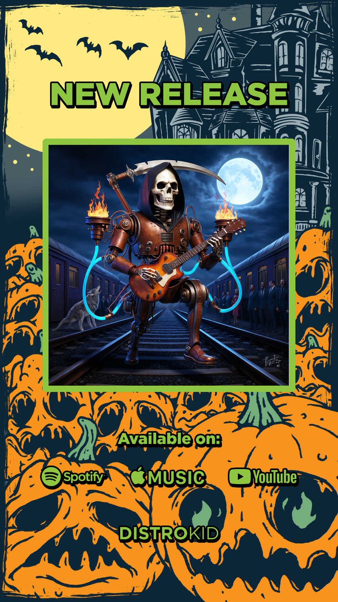 NEW Album release today + Reaper Robot World tour stop #3 - Viva virtual Vegas - is a mere few hours away, expect to hear some live cuts from this album tonight!

Listen to the brand new Reaper Robot:
YouTube: youtube.com/watch?v=HCl4_G…
Bandcamp: aikills.bandcamp.com/album/reaper-r…