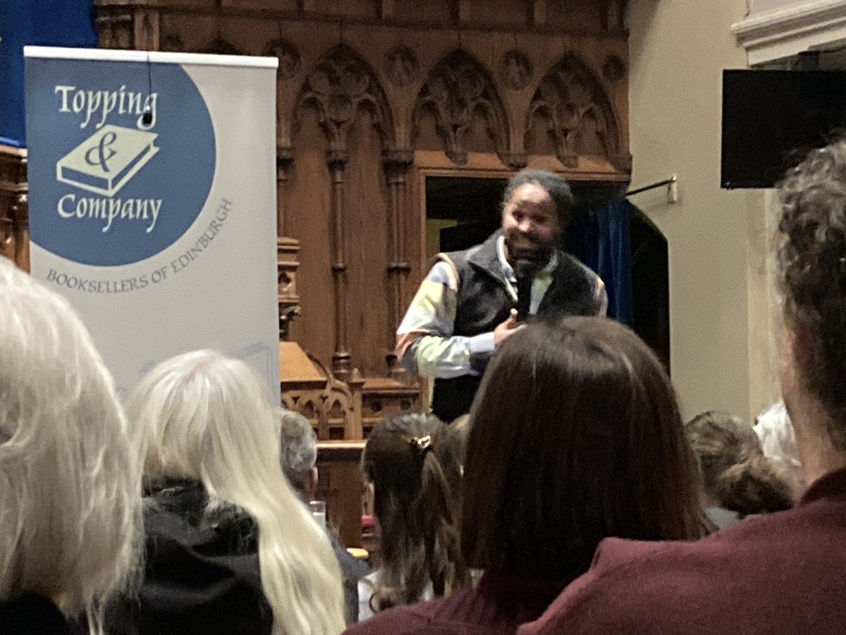 Attended <a href="/HamzaYassin3/">Hamza Yassin</a> book signing of his new book “Homeward Bound “in Edinburgh. Enjoyed his interview also. The book is for my Christmas so I wont get to read it for awhile.