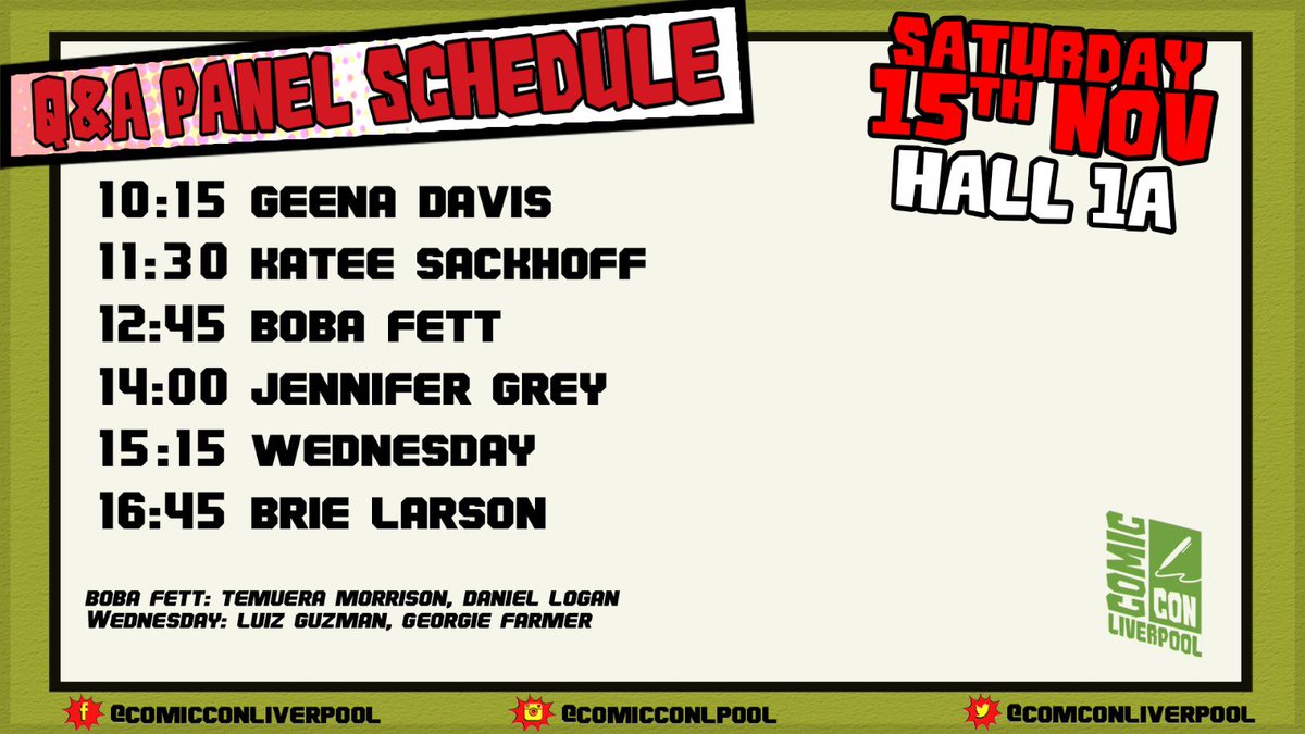 Comic Con Liverpool tweet media