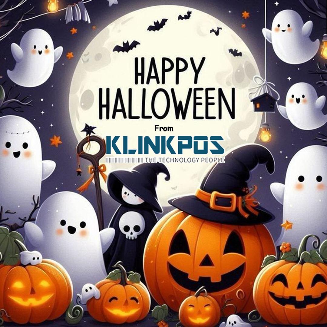 klinkpos's tweet image. Halloween greetings from Klink Pos where every day is a treat.  #KlinkPos #possystem #Halloween