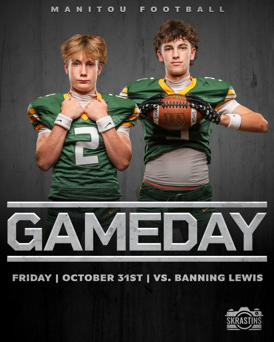ManitouMustangs's tweet image. HOME GAME

Show up and support your seniors tonight at our last home football game at 7pm!