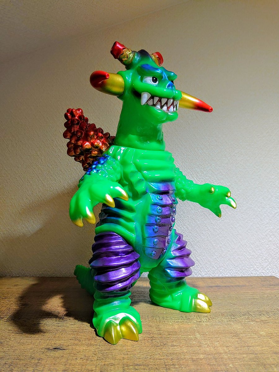 獅子頭　ピコピコ　one up ソフビ One up ピコピコ 獅子頭 ④ One up ピコピコ 獅子頭 ④