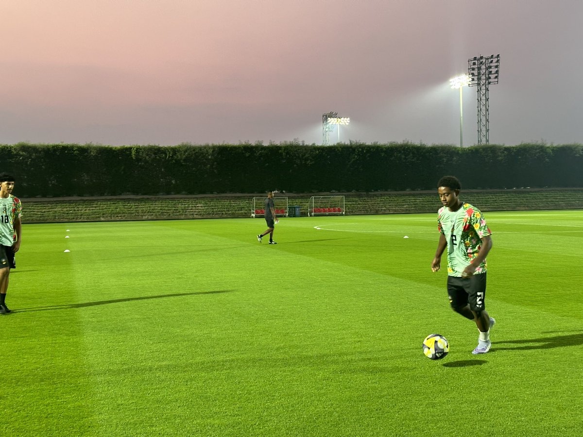 FijiFootball_'s tweet photo. Junior Bula Boys settle into Doha!
After 2 weeks in Saudi Arabia, the boys are ready at the FIFA U17 World Cup. Training, team bonding, and recovery are in full swing as they gear up for their first match vs Tunisia this Tuesday.
#JuniorBulaBoys #FIFAU17WorldCup #RoadToDoha https://t.co/4ZMVkDItYY