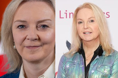 TestingTime17's tweet image. I keep seeing Liz Truss one day and then India Willoughby the next, but not together!